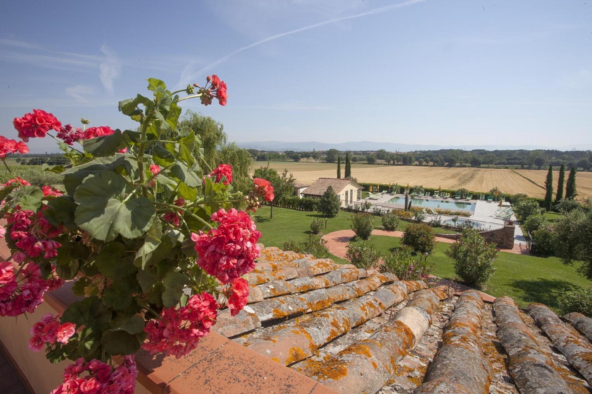 Agriturismo Verbena กัสติลโยเน เดล ลาโก ภายนอก รูปภาพ